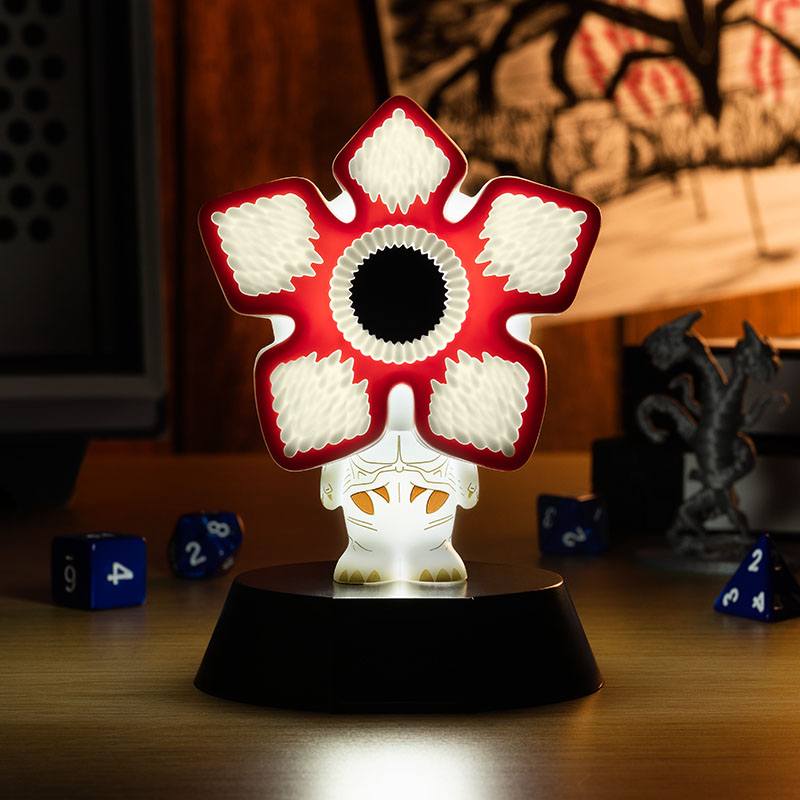 Luz nocturna con el icono de Stranger Things - Demogorgon