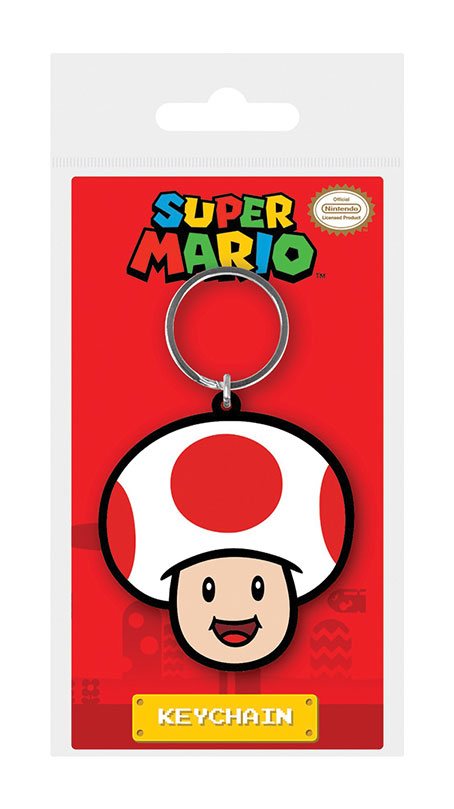 Super Mario - Portachiavi Toad