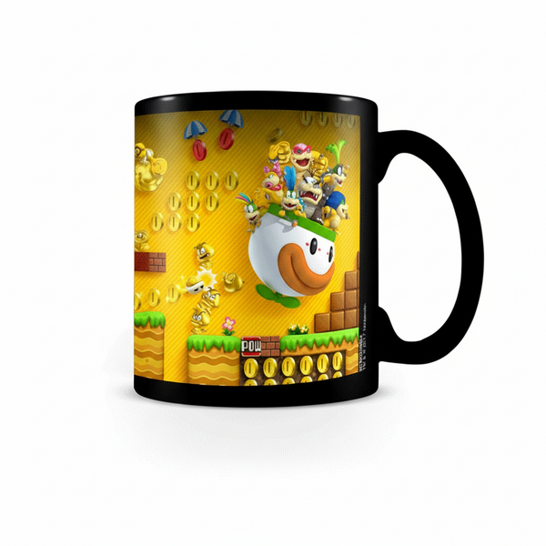 Tazza termoreattiva Mario Bros. - Corsa alle monete d'oro
