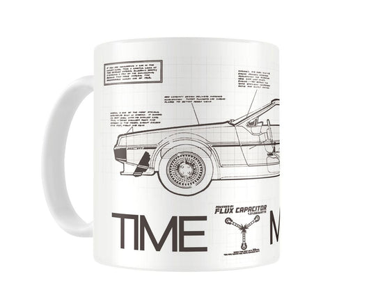 Taza Regreso al futuro - Máquina del tiempo