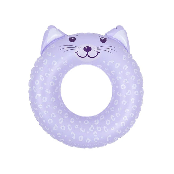 Bouée de Bain Léopard Lilas