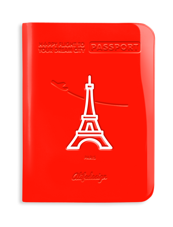 Protège Passeport Paris Cadeau Geek
