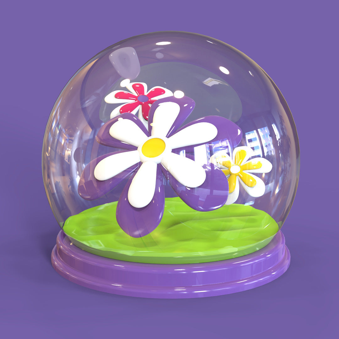 Puerta de llave de flores rosa