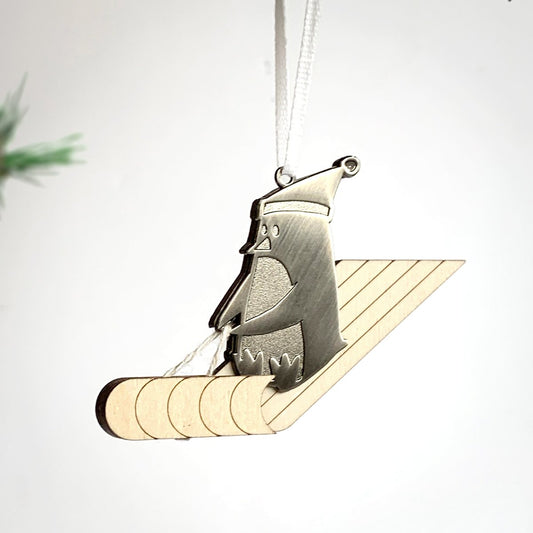 Penguin Christmas decoration