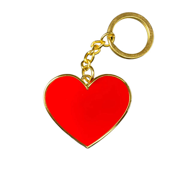 Portachiavi a forma di cuore