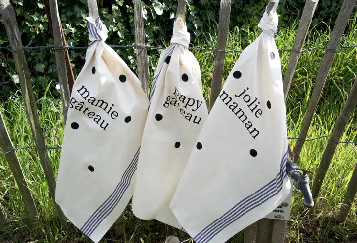 Paño de cocina familiar - Pastel del abuelo