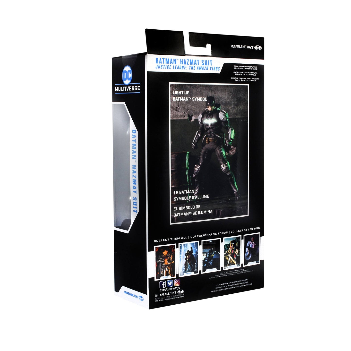 Traje de materiales peligrosos de Batman (Etiqueta dorada)