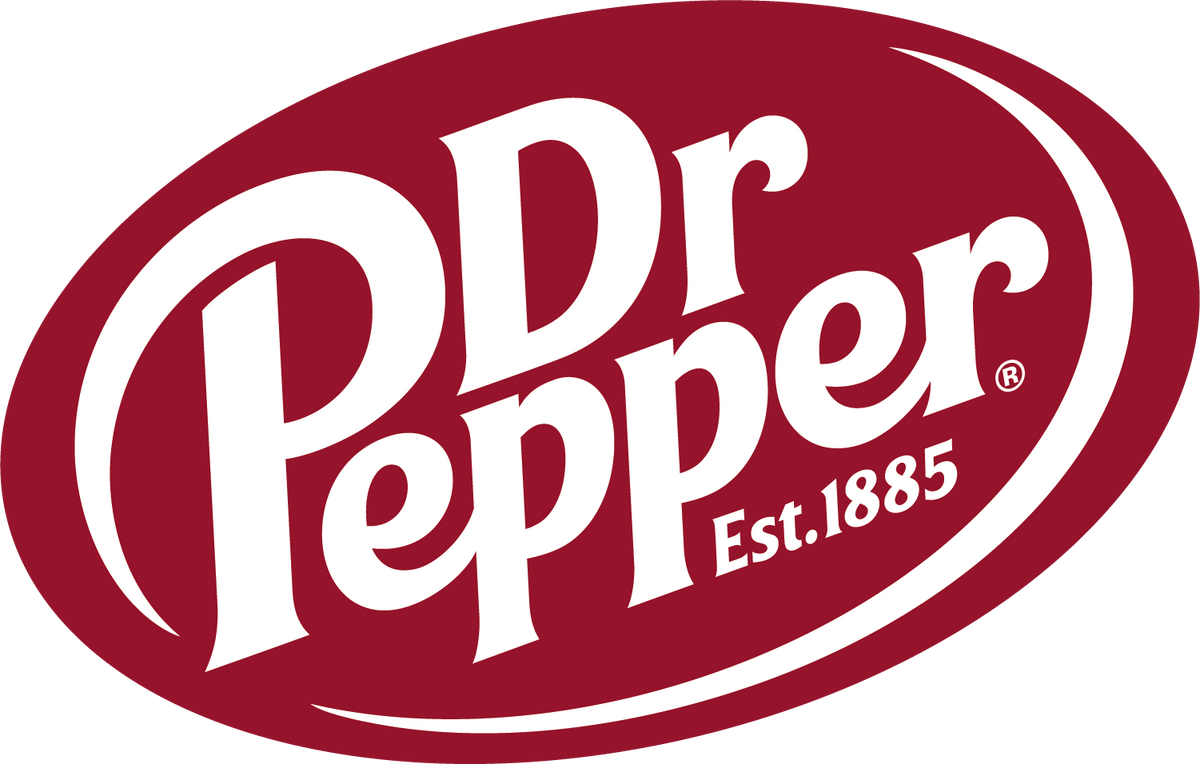 Logo ufficiale di Dr Pepper - Keurig Dr Pepper