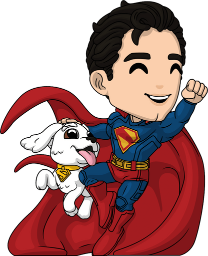 Superman and Krypto