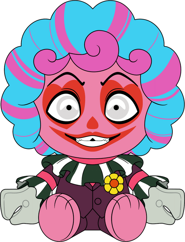 Blah Blah the Clown Plush (9in)