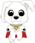 Porta-chaves de peluche Krypto