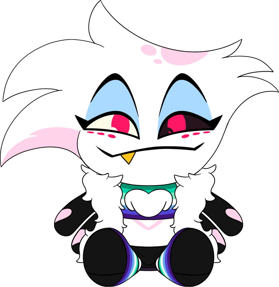 Pride Angel Dust Plush (9in)