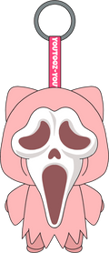 Cute Ghost Face Keychain (5in)