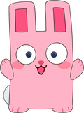 Freezer Bunny Plush (9in)