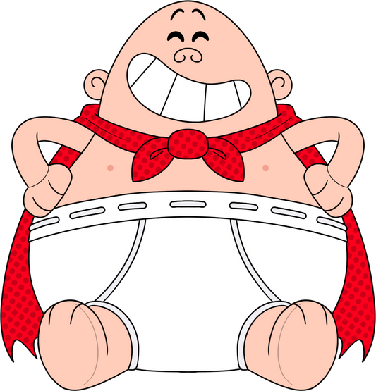 Captain Underpants Plush (9in)