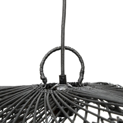 Suspension Chapeau – Noir L, 75 × 20 cm