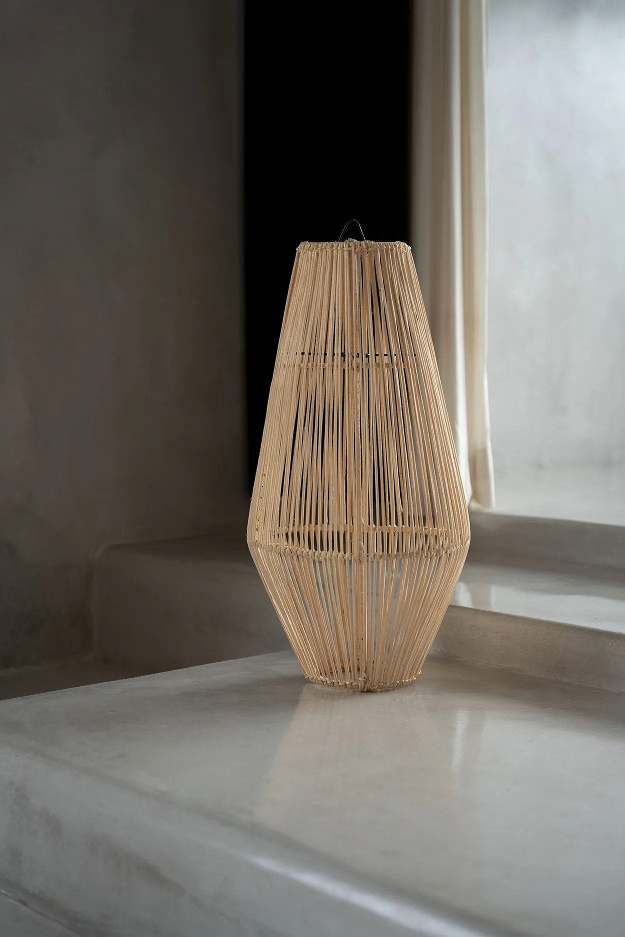Suspension Afrodisiac – Naturel M, 30 × 60 cm