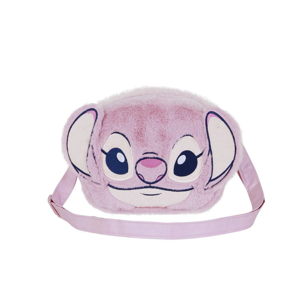 Bolsa de ombro de peluche mini Disney Stitch Angel Heart