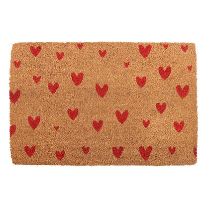 Paillasson Cœurs d'Amour Rouges