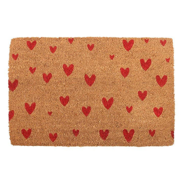 Paillasson Cœurs d'Amour Rouges