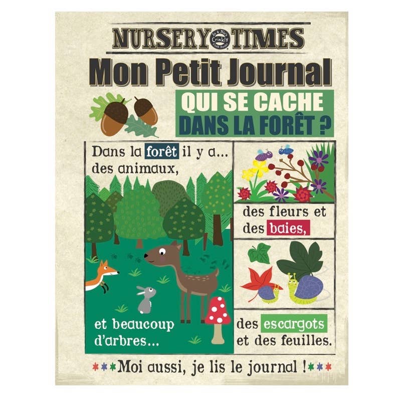 CRINKLY MON PREMIER LIVRE EN TISSU