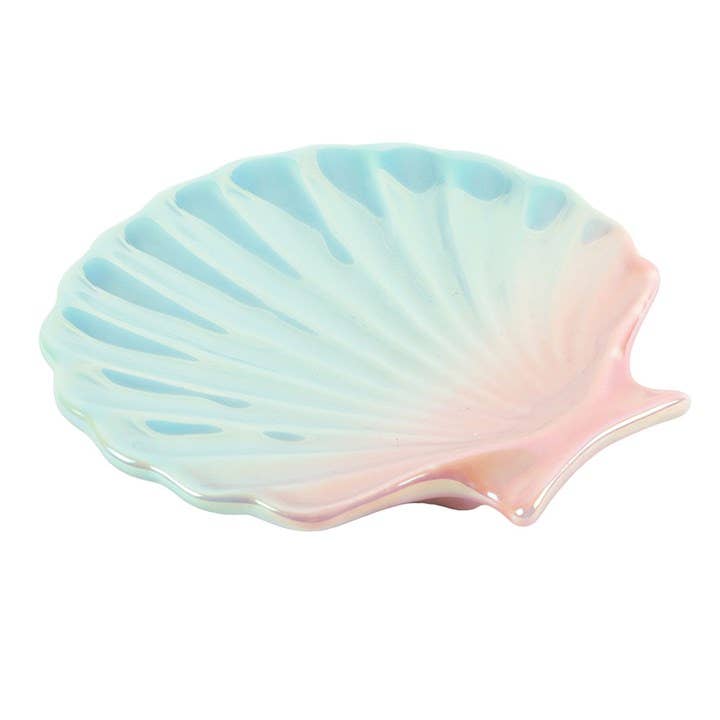Iridescent Seashell Trinket Dish