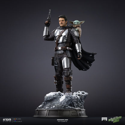 Statue Mandalorian and Grogu - The Mandalorian and Grogu Movie - Art Scale 1/10 - The Mandalorian & Grogu