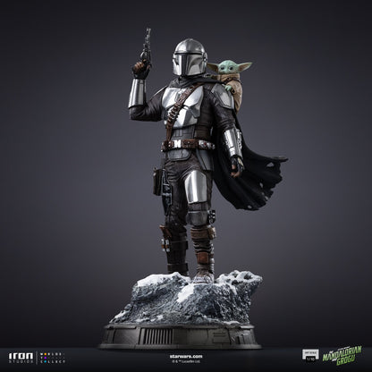 Statue Mandalorian and Grogu - The Mandalorian and Grogu Movie - Art Scale 1/10 - The Mandalorian & Grogu