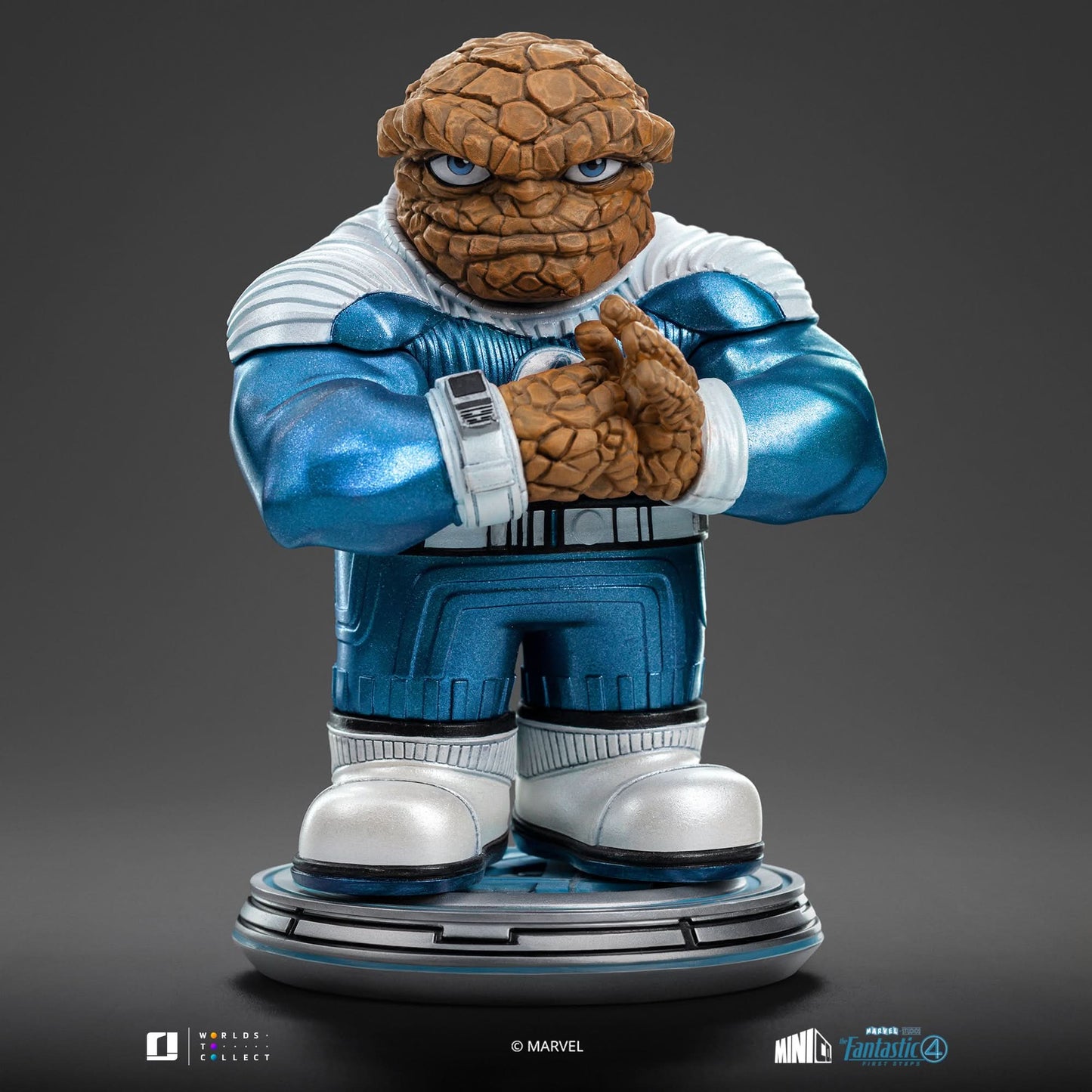 Figurine Fantastic Four Pack (Metallic Version) - The Fantastic Four: First Steps - Mini Co.