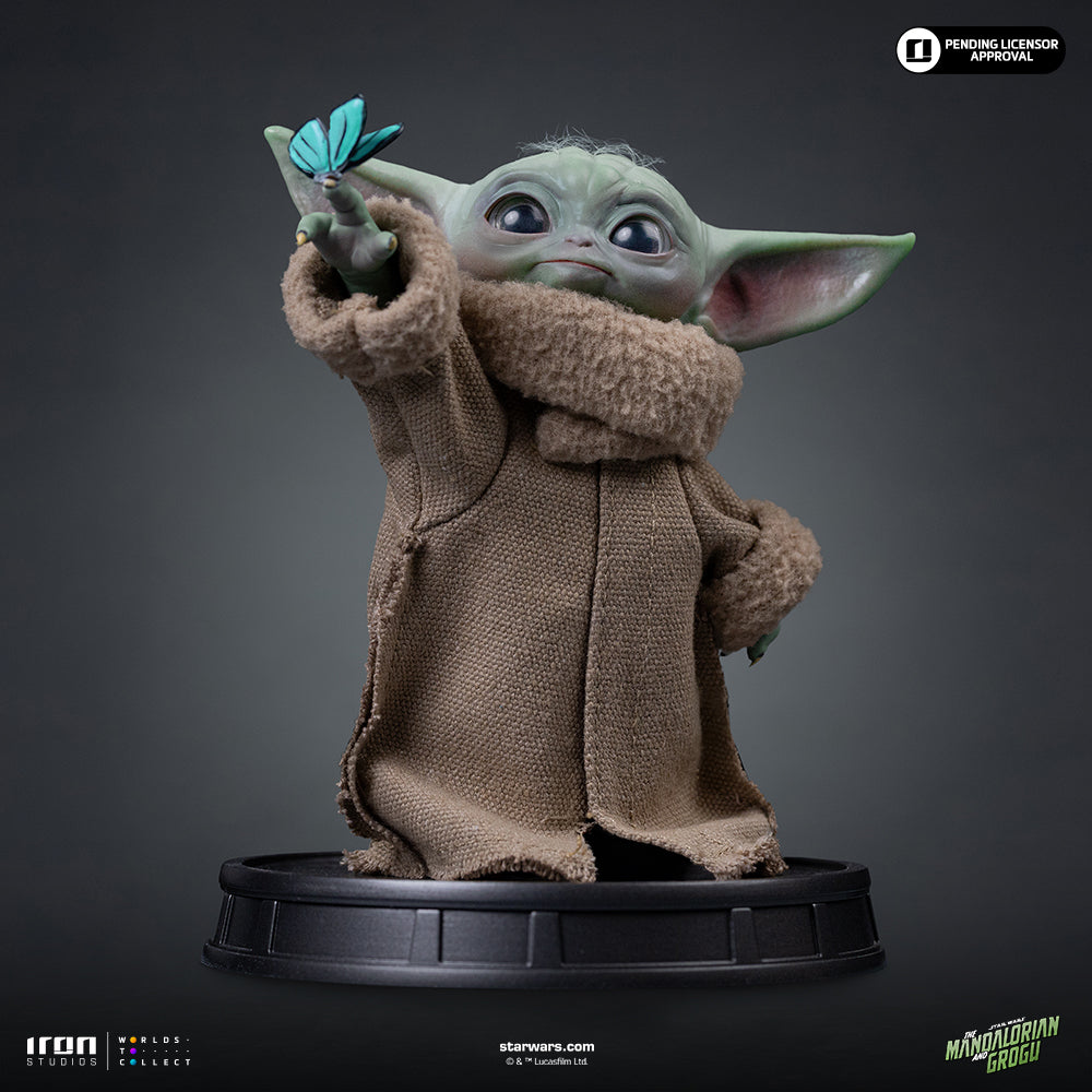 Statue Grogu Butterfly Wonder - Mandalorian and Grogu Movie - Grogu Collection - The Mandalorian & Grogu