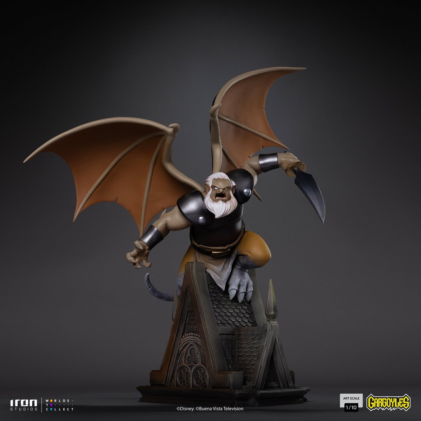 Statue Hudson - Gargoyles - Art Scale 1/10