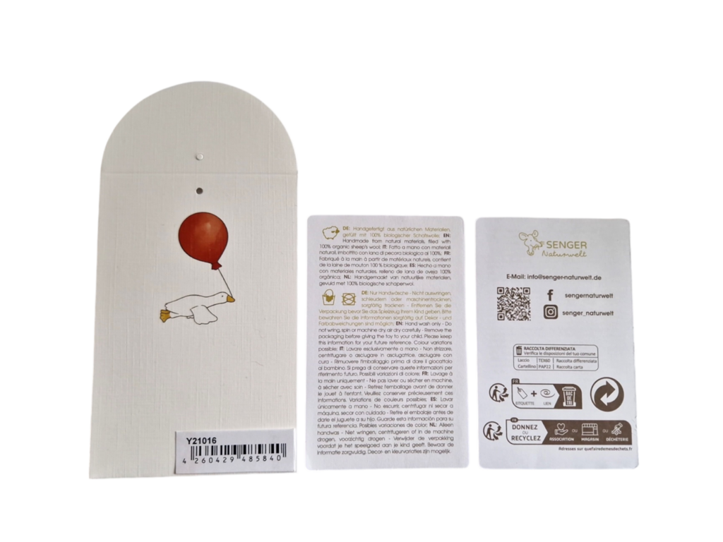 Petite Bouillotte en Forme de Lapin Beige