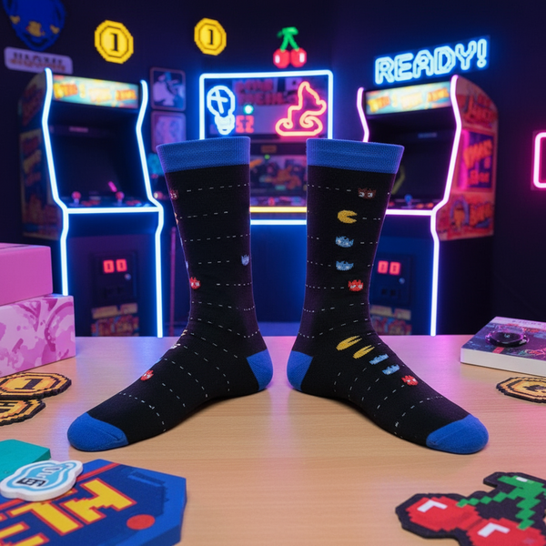 Meias retro para jogos