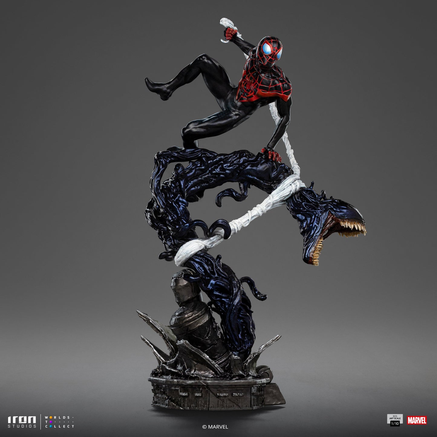 Statue Miles Morales - Spider-Man vs Villains Diorama - BDS Art Scale 1/10 - Marvel Comics