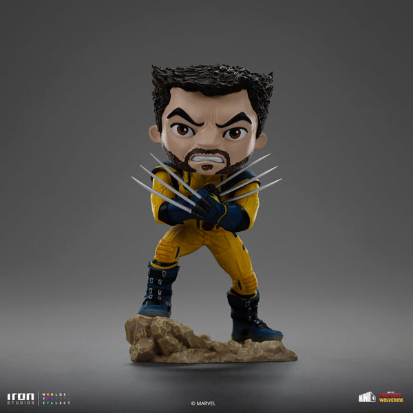 Figurine Deadpool, Wolverine and Headpool - Deadpool & Wolverine - Mini Co.