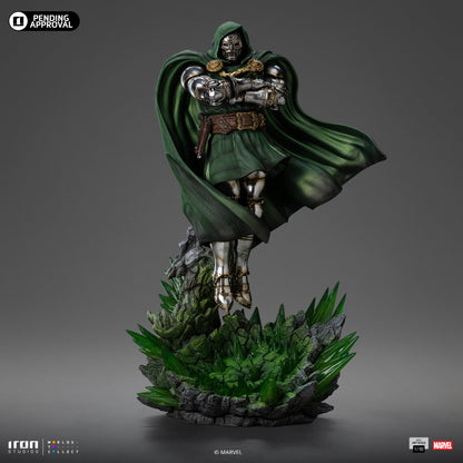 Statue Doctor Doom - Infinity Gauntlet Diorama - Art Scale 1/10 - The Fantastic Four