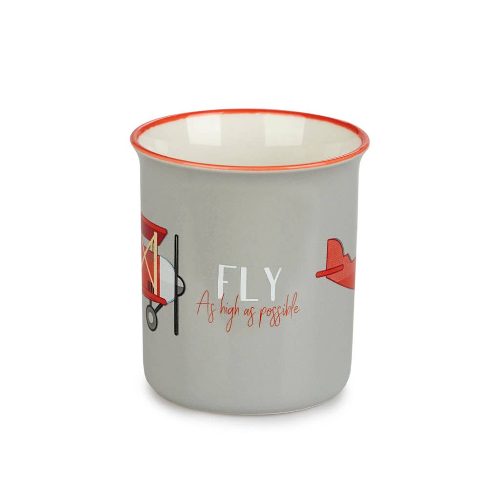 Caneca Flight, 312 ml, cinzento, cerâmica