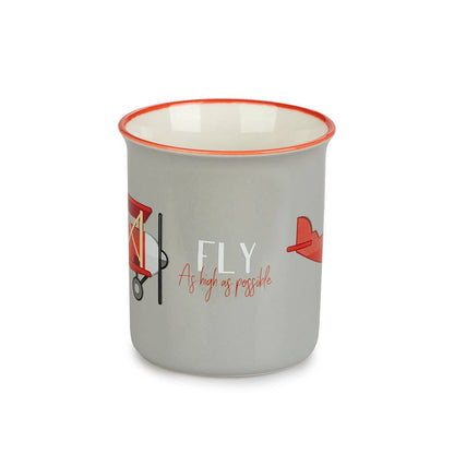 Caneca Flight, 312 ml, cinzento, cerâmica