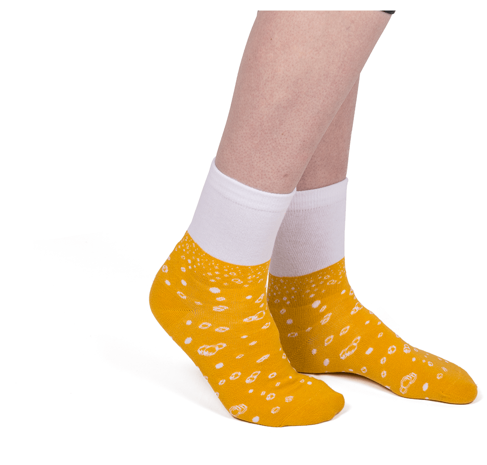 Chaussettes – bière – vue 8