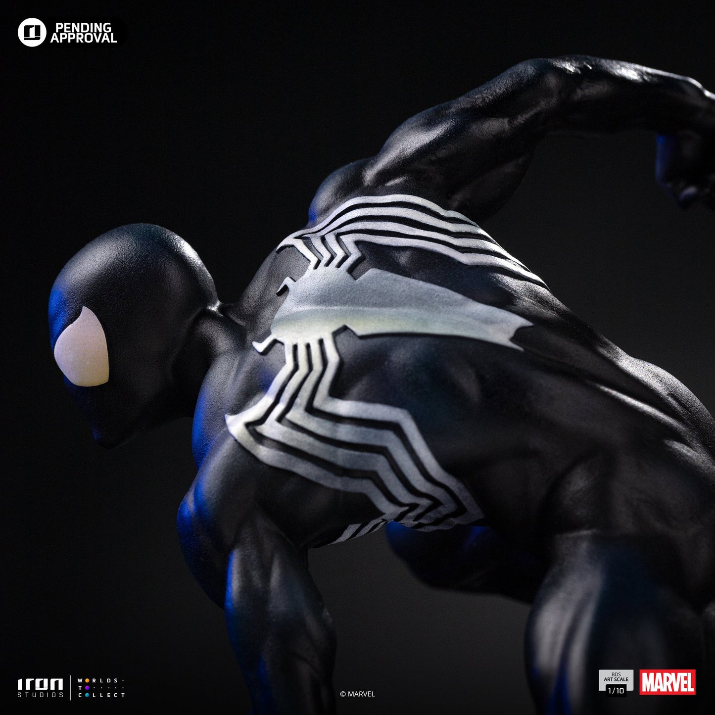Statue Spider-Man Black - Marvel Comics - BDS Art Scale 1/10