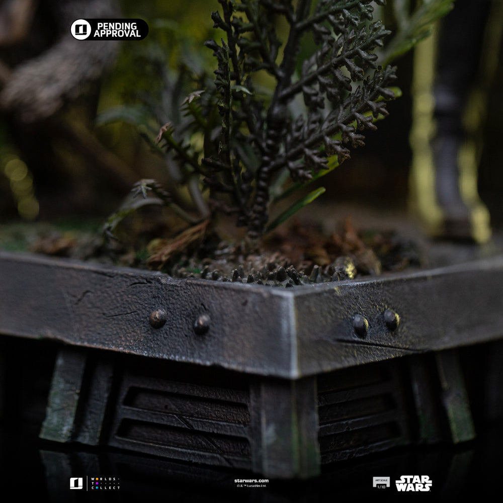 Statue Leia and Wicket - Star Wars Episode VI - Art Scale 1/10