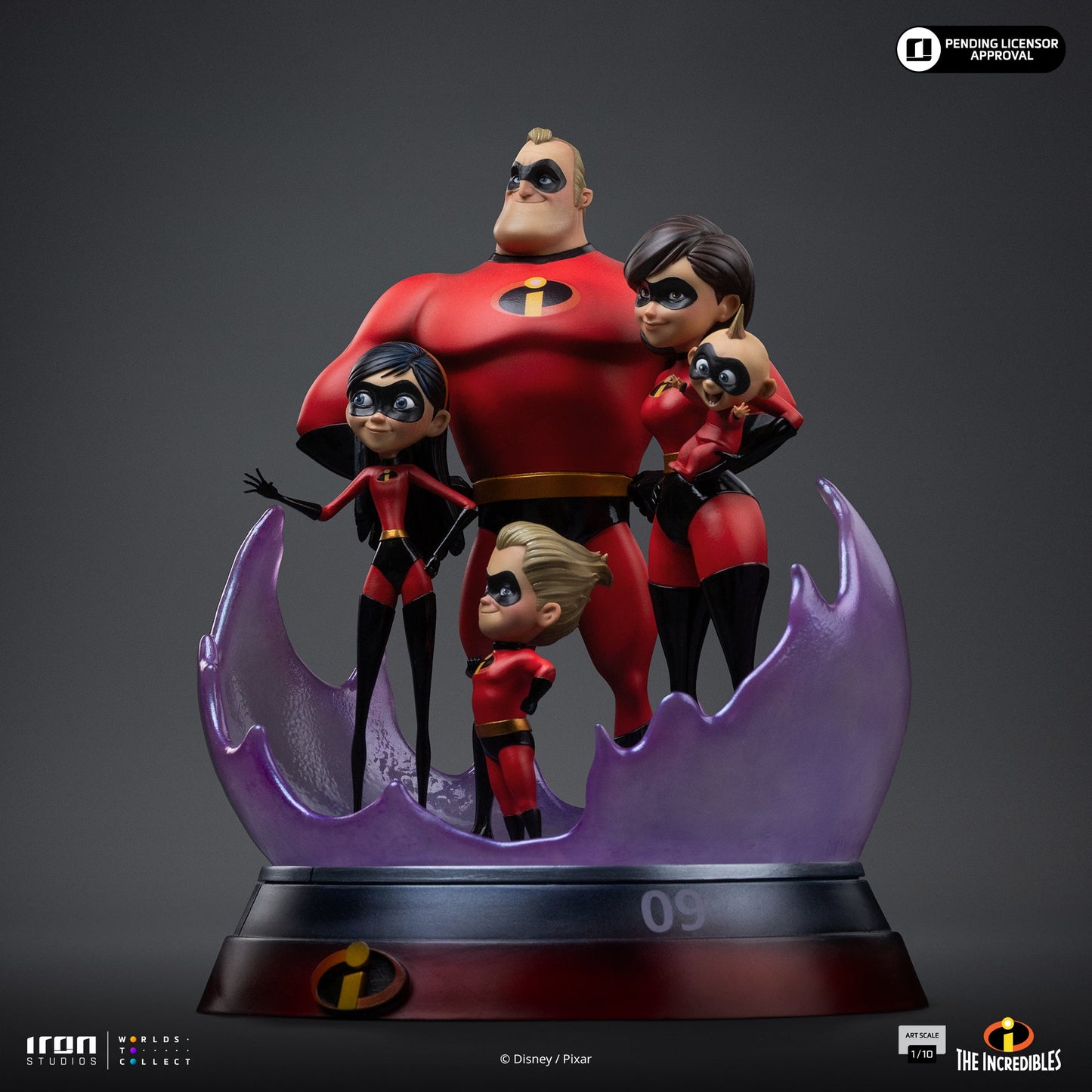 Pre-Order - The Incredibles Diorama Statue - The Incredibles - Art Scale 1/10 - Iron Studios