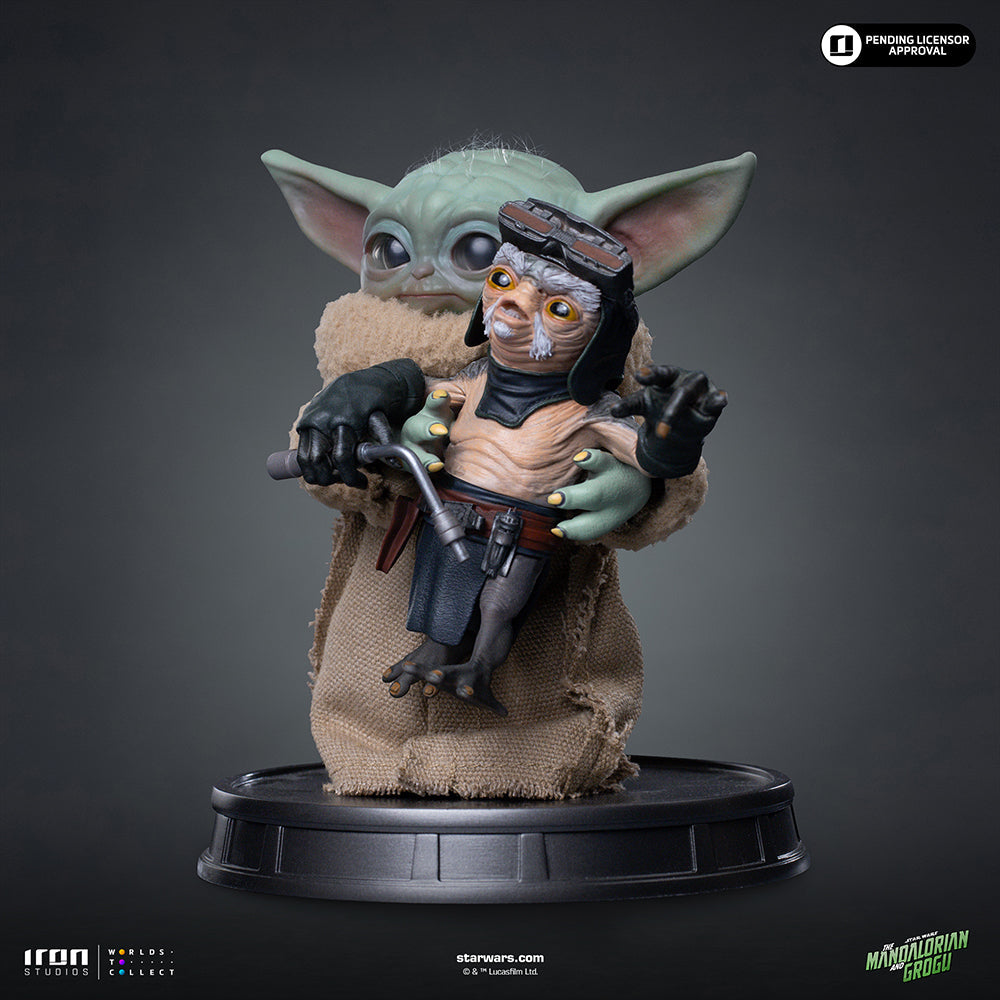 Pre-Order - Grogu No Squeezy Statue - Mandalorian and Grogu Movie - Grogu Collection - Iron Studios