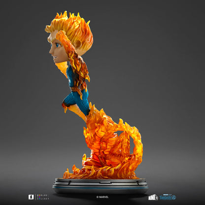 Figurine Human Torch (Blue Suit Variant) - Fantastic Four - Mini Co. - The Fantastic Four