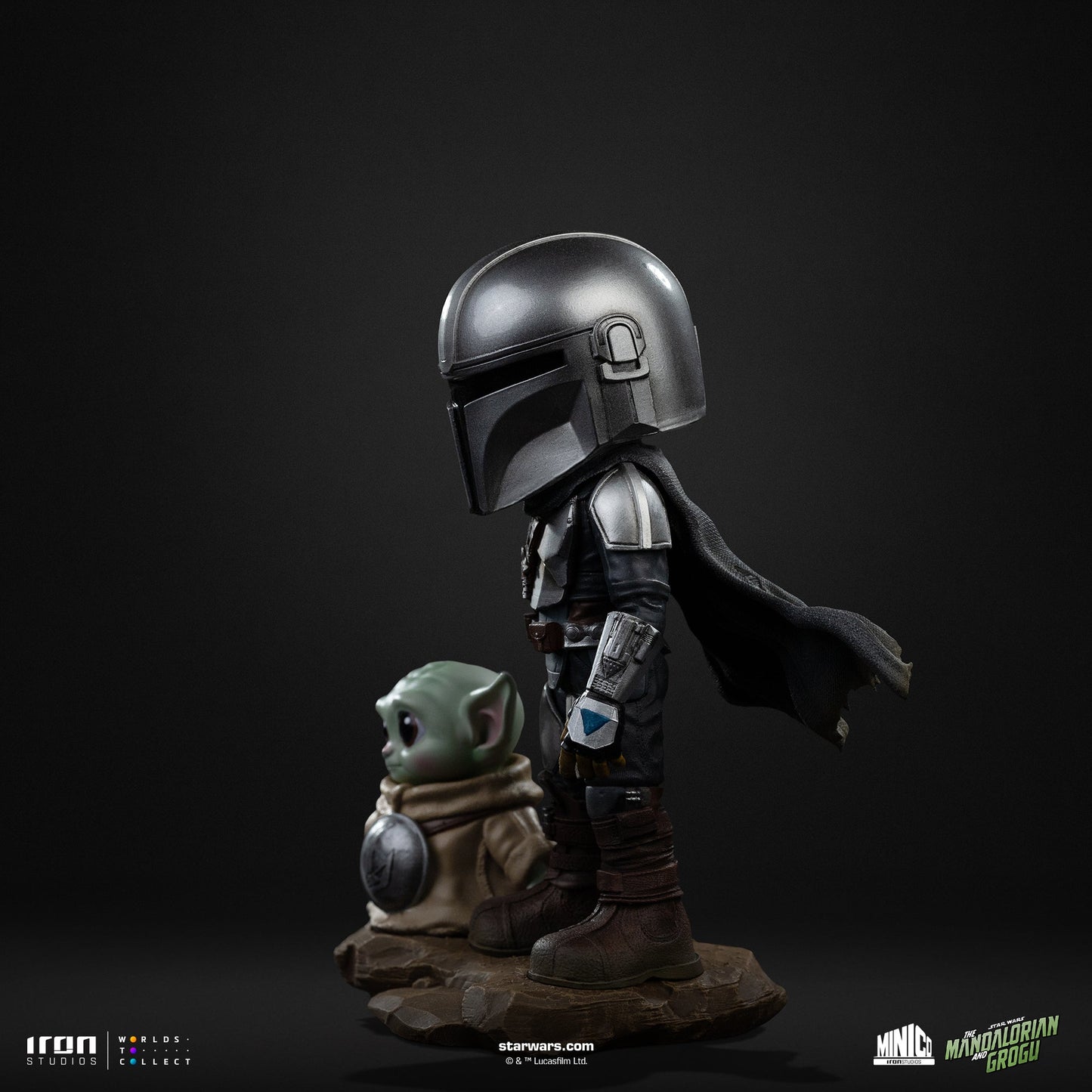 Pre-Order - Mandalorian and Grogu Statue - The Mandalorian - MiniCo - Iron Studios