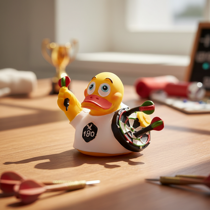 Pato de dardos campeón