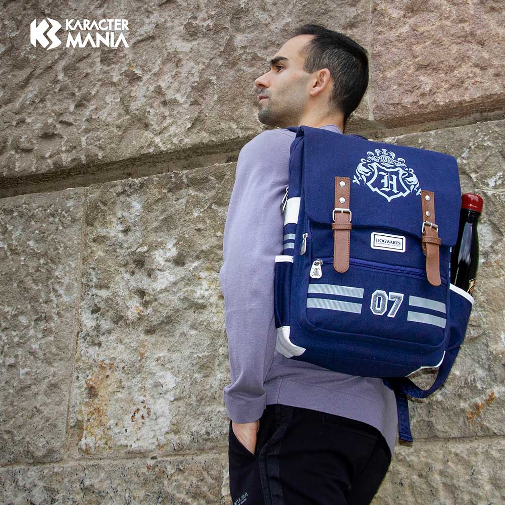 Sac à Dos Oxford Harry Potter « Academy » – Bleu Foncé