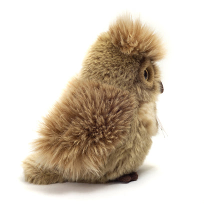 Peluche Chouette grise-brune