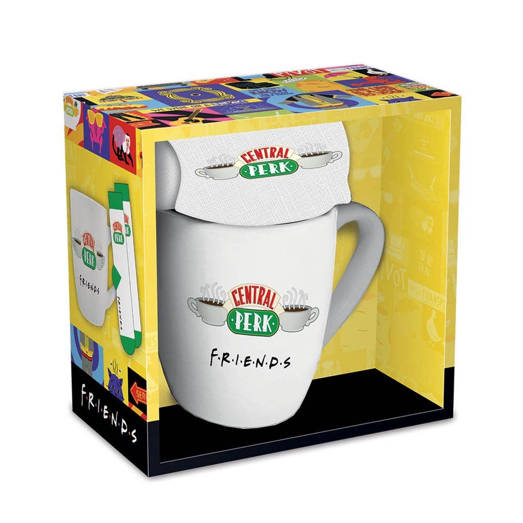 Conjunto de caneca e meias Women's Friends (Central Perk)