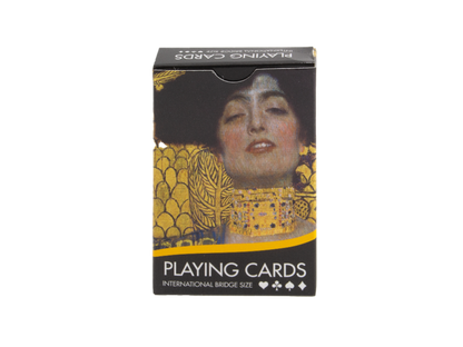 Deck of 56 Bridge playing cards featuring Gustav Klimt's painting, Judith